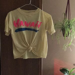 Vintage Tops - Vintage Hawaii crop tee Vintage Tops - Vintage Hawaii crop tee